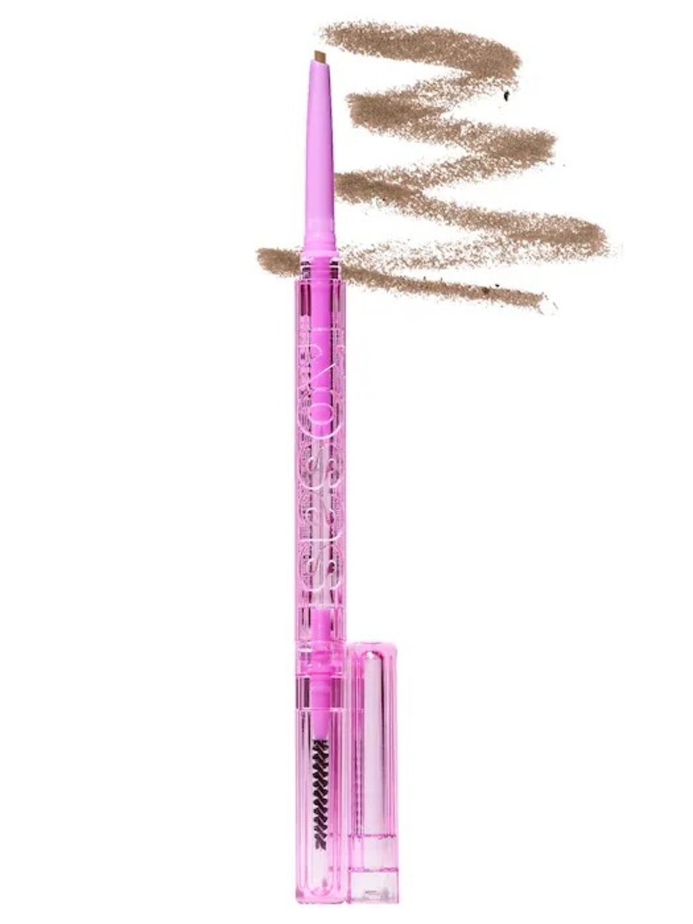 Kosas Brow Pop Dual-Action Brow Pencil with Spoolie - Soft Brown BNIB